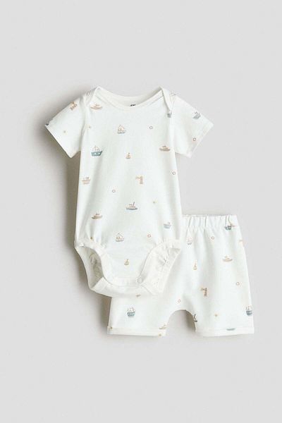 H&M 2-piece Cotton Set