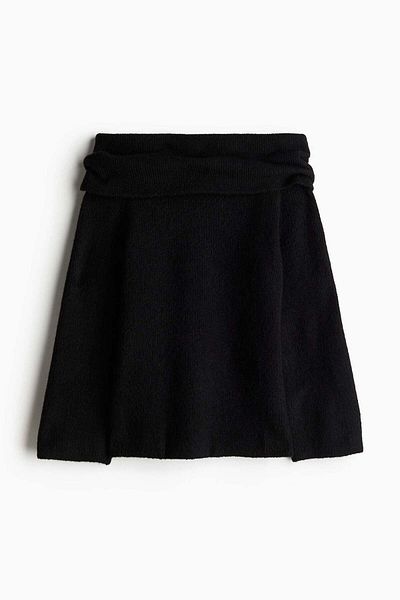 H&M Rib-knit off-the-shoulder jumper