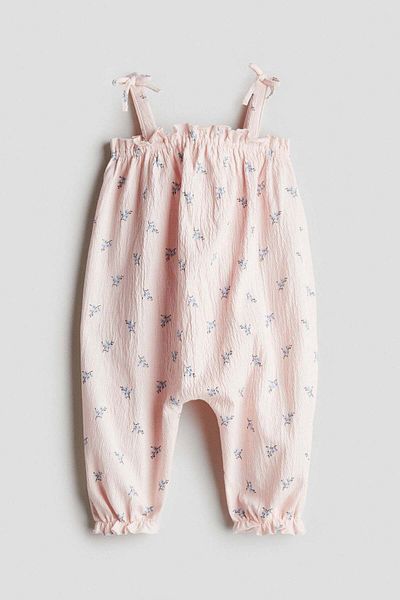 H&M Crinkled romper suit