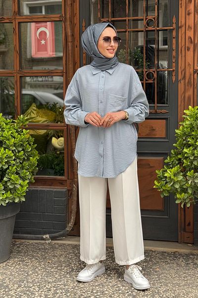 Cloche Efil Shirt Cl25Y02Cl368101 Blue