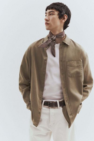 H&M Loose Fit Button-down shirt