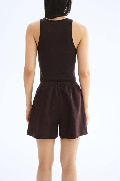 H&M Linen Drawstring Shorts