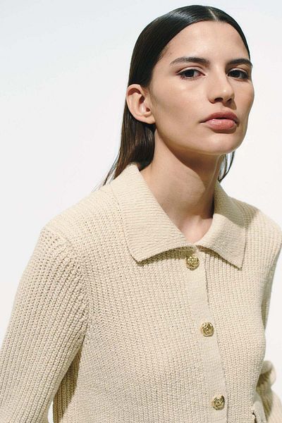 H&M Rib-knit cardigan