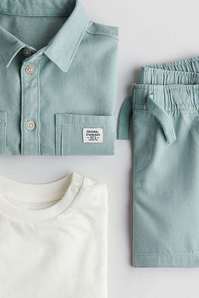 H&M 3-piece Cotton Set