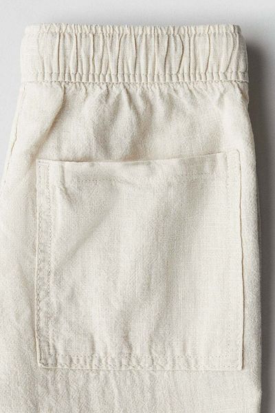 H&M Linen-blend trousers