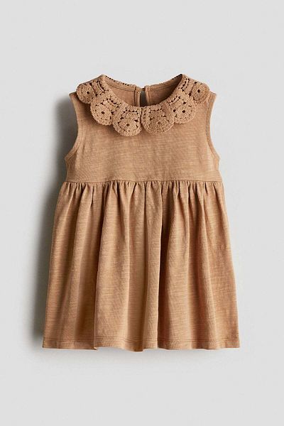 H&M Collared Jersey Dress