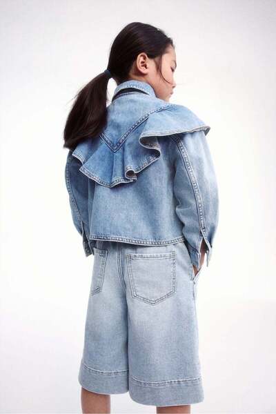 H&M Paper Bag Denim Shorts