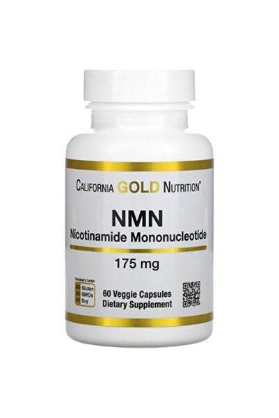 California Gold Nutrition Nmn Nad Öncüsü 175 Mg 60 Veggie Capsul