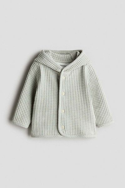 H&M Waffled cotton cardigan