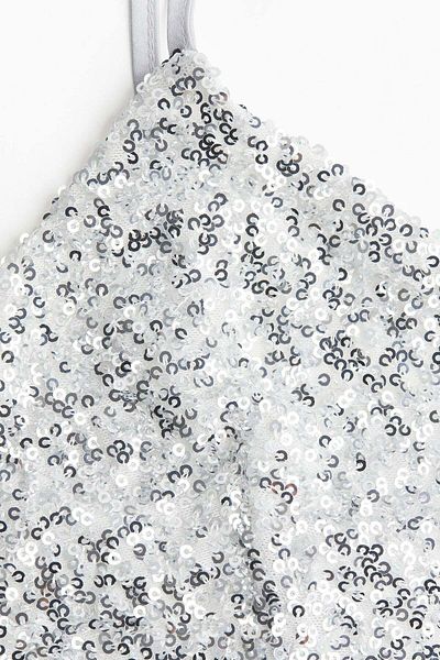 H&M Sequined Bralette Top