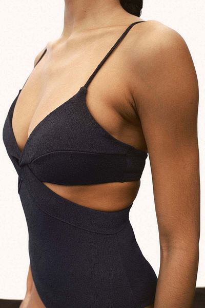 H&M Padded-cup cut-out swimsuit