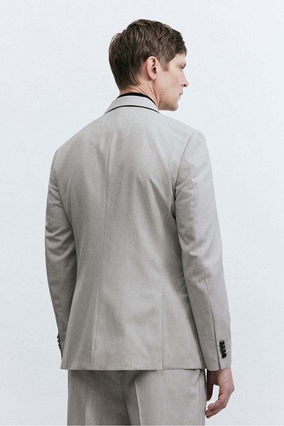 H&M Regular Fit Double-breasted Jacket