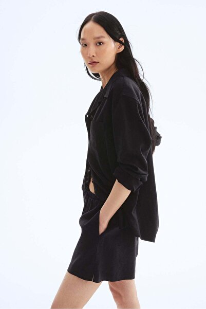 H&M Linen drawstring shorts