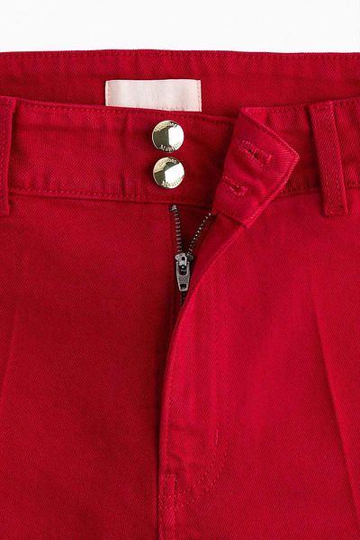 H&M Wide High Cropped Jeans