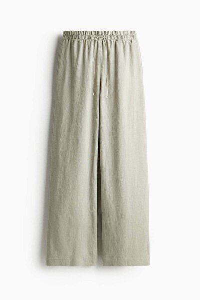 H&M Linen-blend trousers