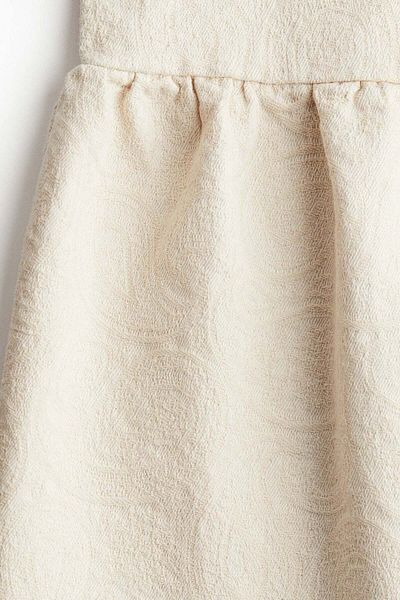 H&M Tie-detail denim dress
