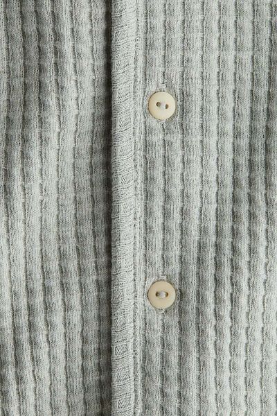 H&M Waffled cotton cardigan