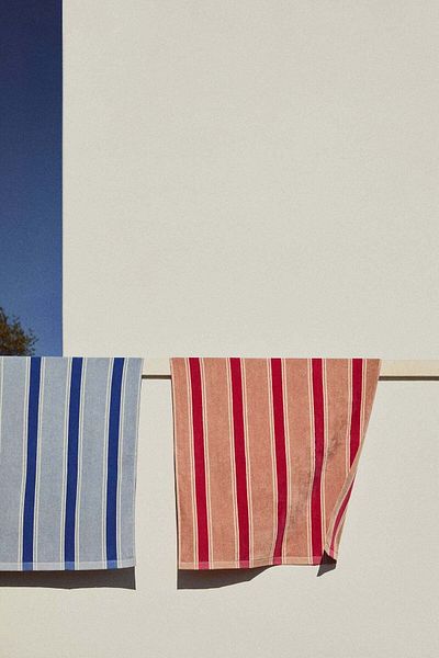 H&M Striped beach towel