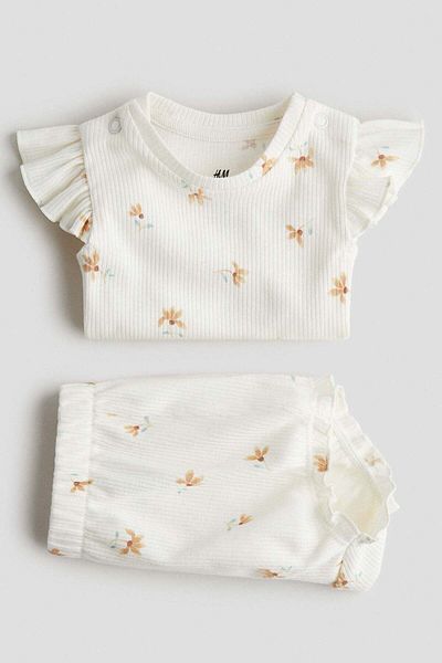 H&M 2-piece cotton set