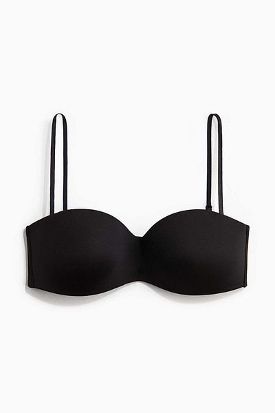 H&M Padded Microfibre Bandeau Bra