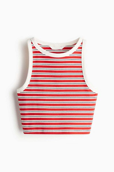 H&M Cropped Vest Top