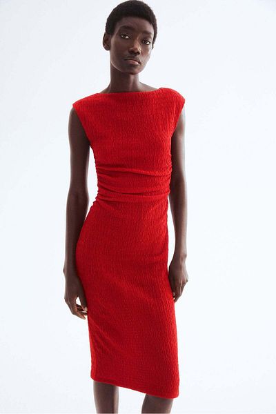 H&M Draped bodycon dress