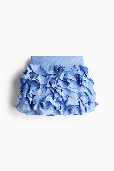 H&M Ruffled mini skirt