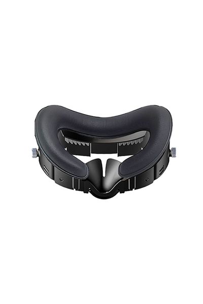 VRKOOBI Black Adjustable Facial Replacement PU Leather Foam Bracket For Meta Quest 3 Comfortable Interface &