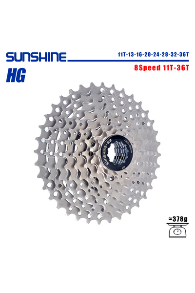 Choice كاسيت دراجة SUNSHINE 8 سرعات 11T-36T عجلة حرة 8/9/10/11/12 سرعات 32/36...
