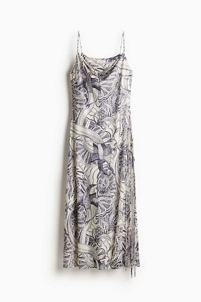H&M Side-slit Strappy Dress