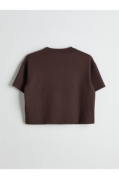LC Waikiki Crew Neck Oversize Women's T-Shirt