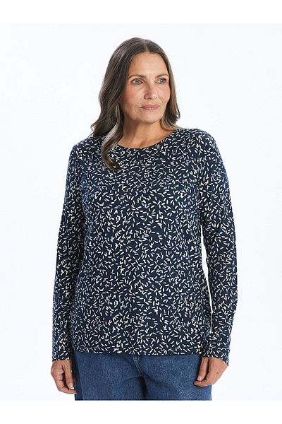 LC Waikiki Crew Neck Patterned Women's Blouse