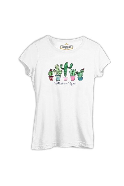 Lord T-Shirt تي شيرت رجالي أبيض من You Get Stuck By A Cactus