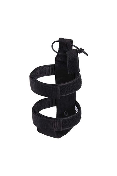Choice style 2 BLACK Tactical Molle Water Bottle Bag Pouch Holder Outdoor Travel Camping Hiking Cycling Fis