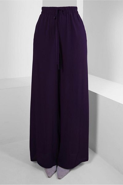 Alvina BALL TROUSERS WITH ELASTIC WAIST AND POCKETS 70516