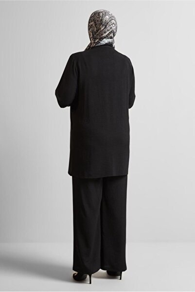 Alvina Beaded Detail Plus Size Pants Suit 20731