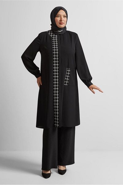 Alvina Square Patterned Tunic 20744