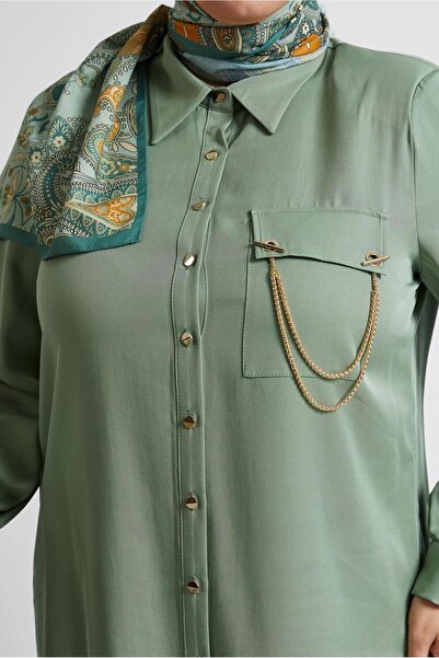 Alvina Chain ​​Detail Plus Size Tunic 20761