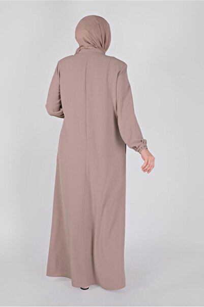 Alvina 10355 Μοντέλο Κέντημα Λεπτομερής Πέπλο με φερμουάρ