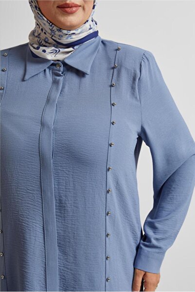 Alvina Beaded Detail Plus Size Pants Suit 20731