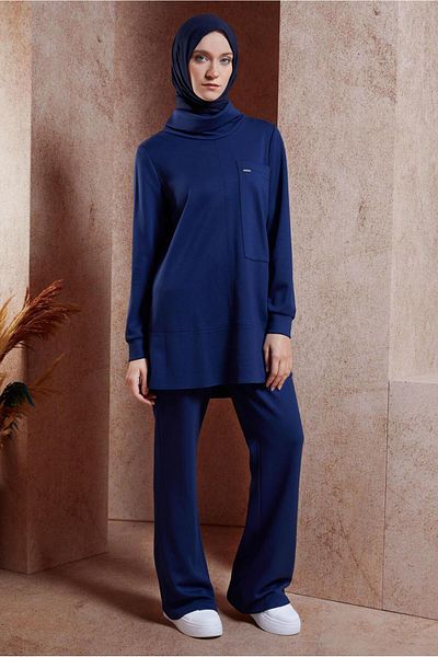Alvina 45078 Μοντέλο Σετ Παντελονιού Hijab