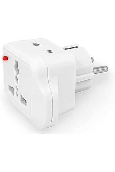 Other Universal Travel Power Plug Adapter, 10-16 Amp 250 Volt | 2 Pin (Single Unit)