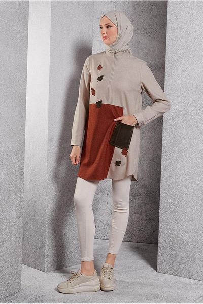 Alvina 45105 Μοντέλο Color Block Tunic