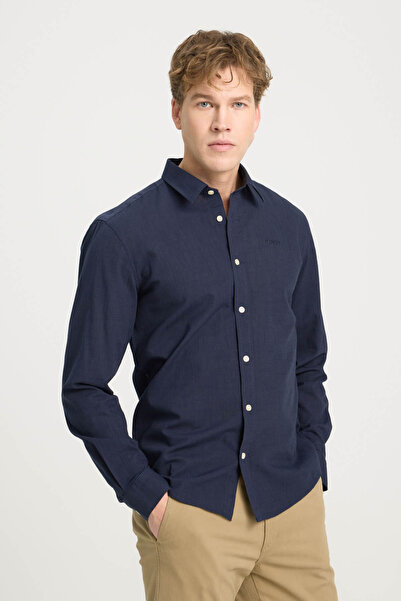 WRANGLER قميص بأكمام طويلة بقصة عادية