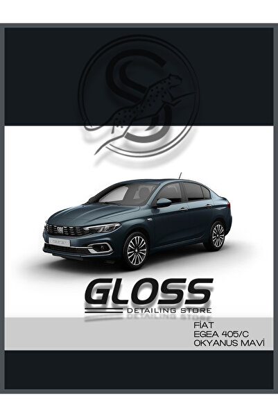 Gloss Detailing Fiat Egea Uyumlu Okyanus Mavi 405C - Profesyonel Çizik Ve Taş...
