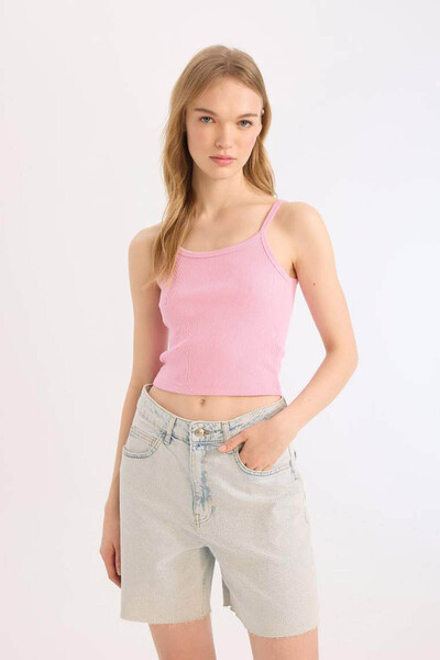 DeFacto Pink Women's Tank Top B0563Ax/Pn649