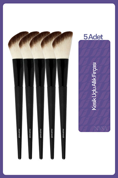 Farmasi Blush Brush with Cut Tip - 5 Pieces