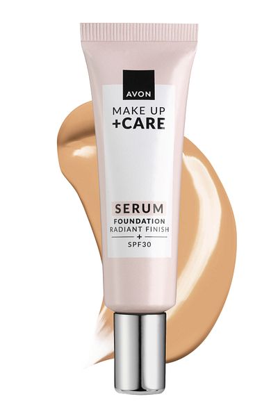 AVON Make up Care Serum Foundation 30 Ml. 228g Nude