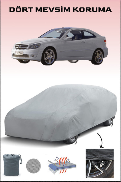 Breen غطاء سيارة متوافق مع مرسيدس بنز CLC، مشمع تلقائي، خيمة سيارة، مقاوم للم...