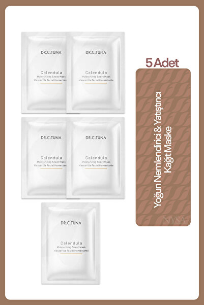 Farmasi Dr.C.Tuna Calendula Yoğun Nemlendirici & Yatıştırıcı Kağıt Maske - 5 ...